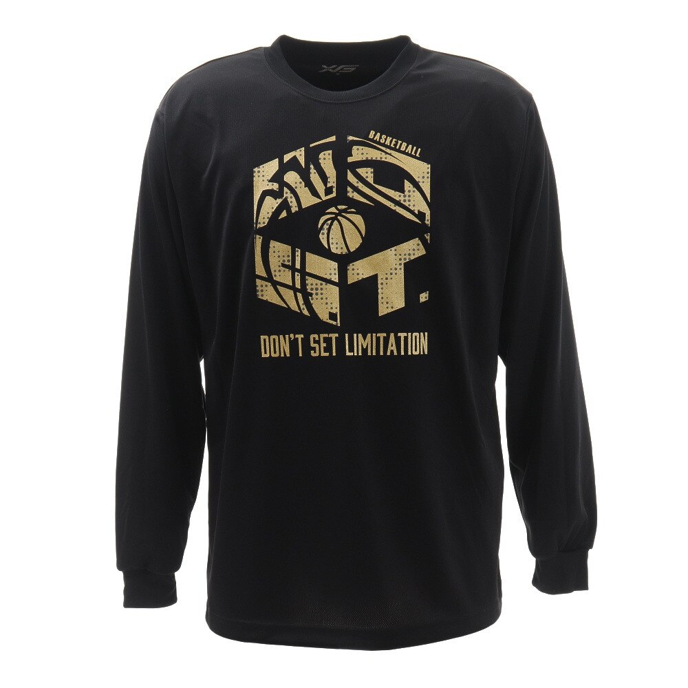  ドライプラス 長袖Tシャツ 751G0ES1628 BLK