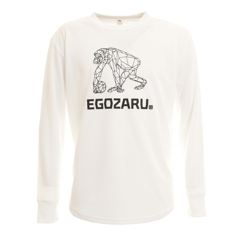  POLYGON MESH LOGO 長袖Tシャツ EZLT-2008-025