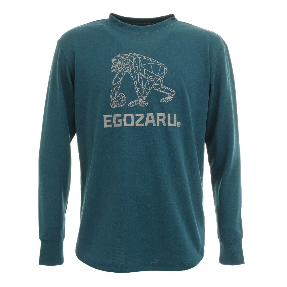  POLYGON MESH LOGO 長袖Tシャツ EZLT-2008-145
