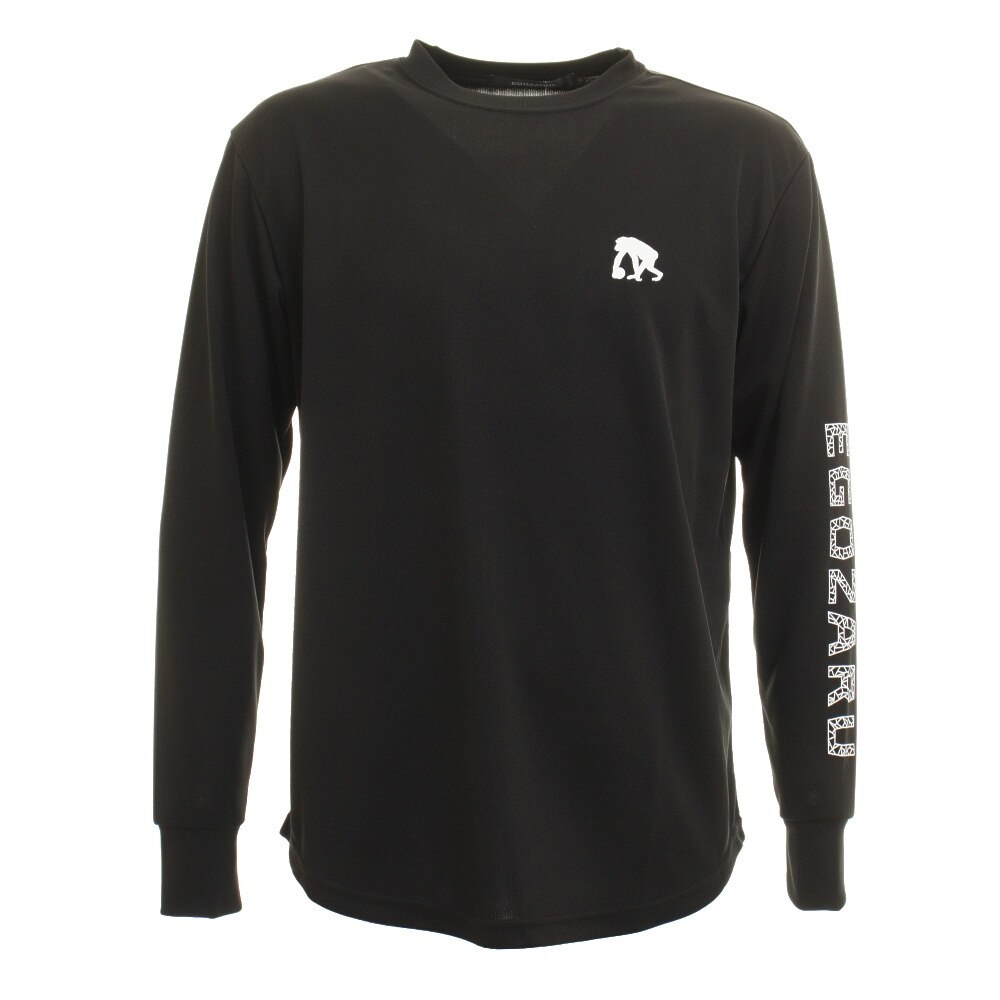  SLEEVE POLYGON MESH 長袖Tシャツ EZLT-2009-012