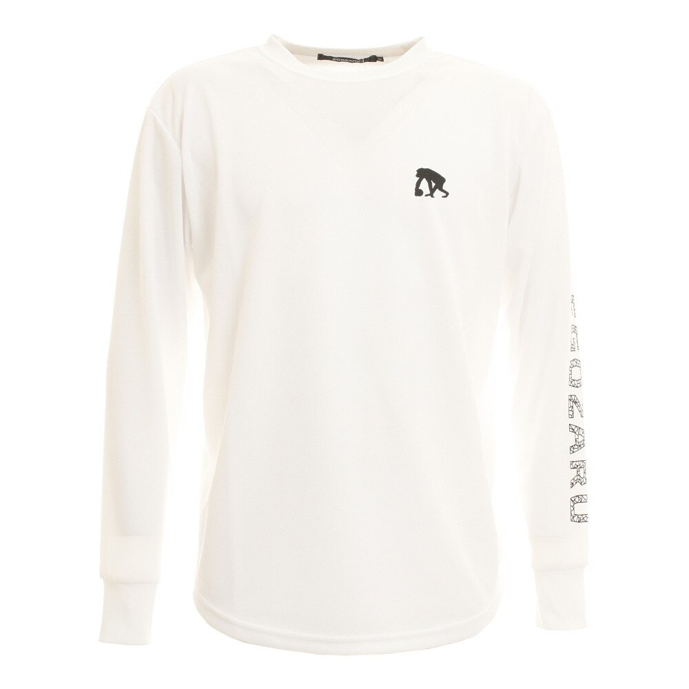  SLEEVE POLYGON MESH 長袖Tシャツ EZLT-2009-025