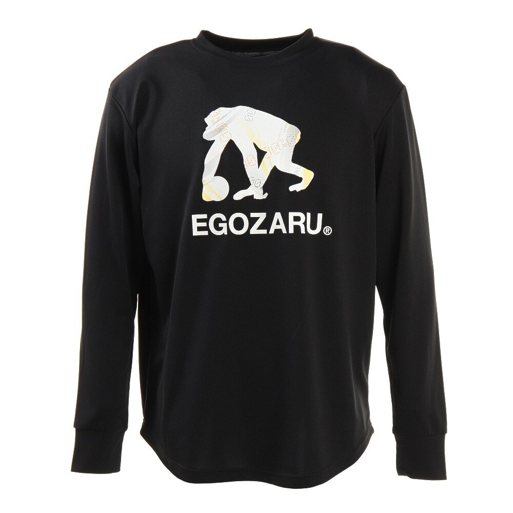  SPEED LOGO 長袖Tシャツ BLACK EZLT-2011-012