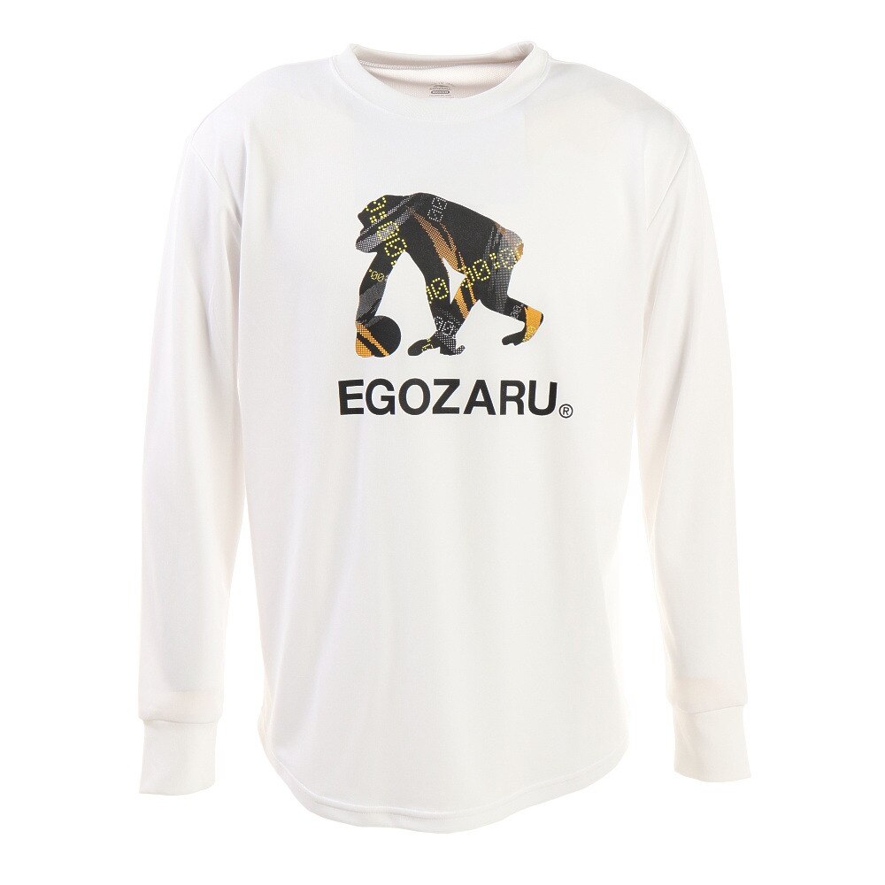  SPEED LOGO 長袖Tシャツ WHITE EZLT-2011-025