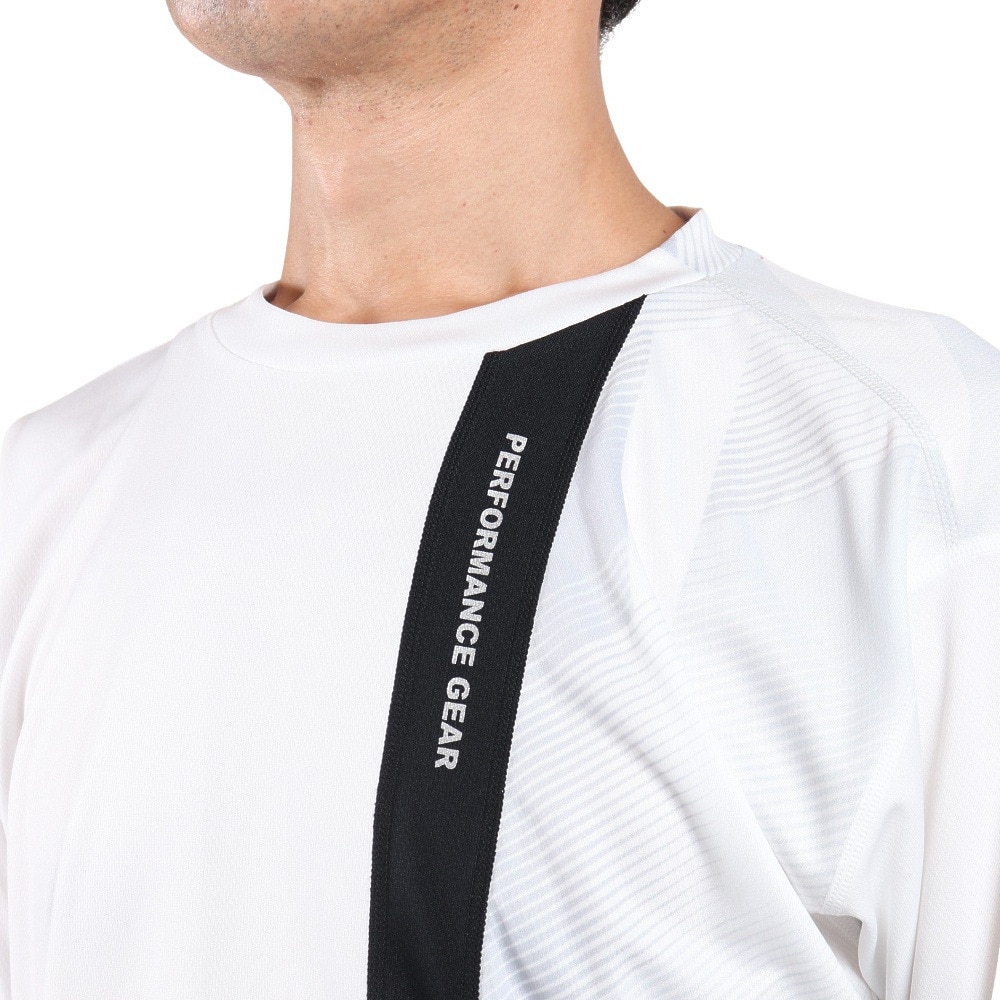 パフォーマンスギア｜ドライ 吸汗速乾バスケット長袖Tシャツ 751PG0ES1604 WHT バスケットボールウェア ロンT -  スポーツ用品はスーパースポーツゼビオ