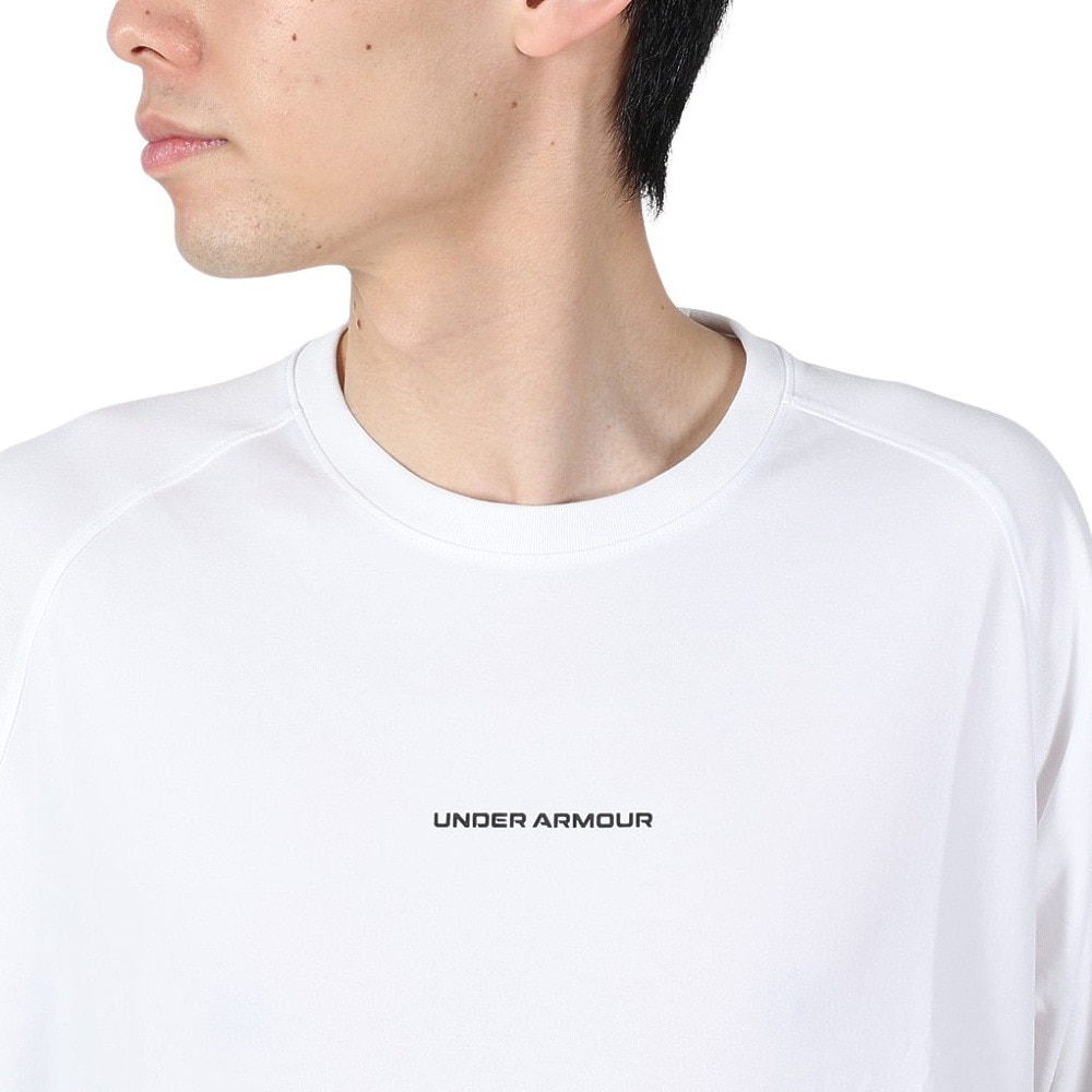 アンダーアーマー（UNDER ARMOUR）（メンズ）バスケットボールウェア ロンT ロングショット ロングスリーブ Tシャツ 1.5 1368856 100 速乾