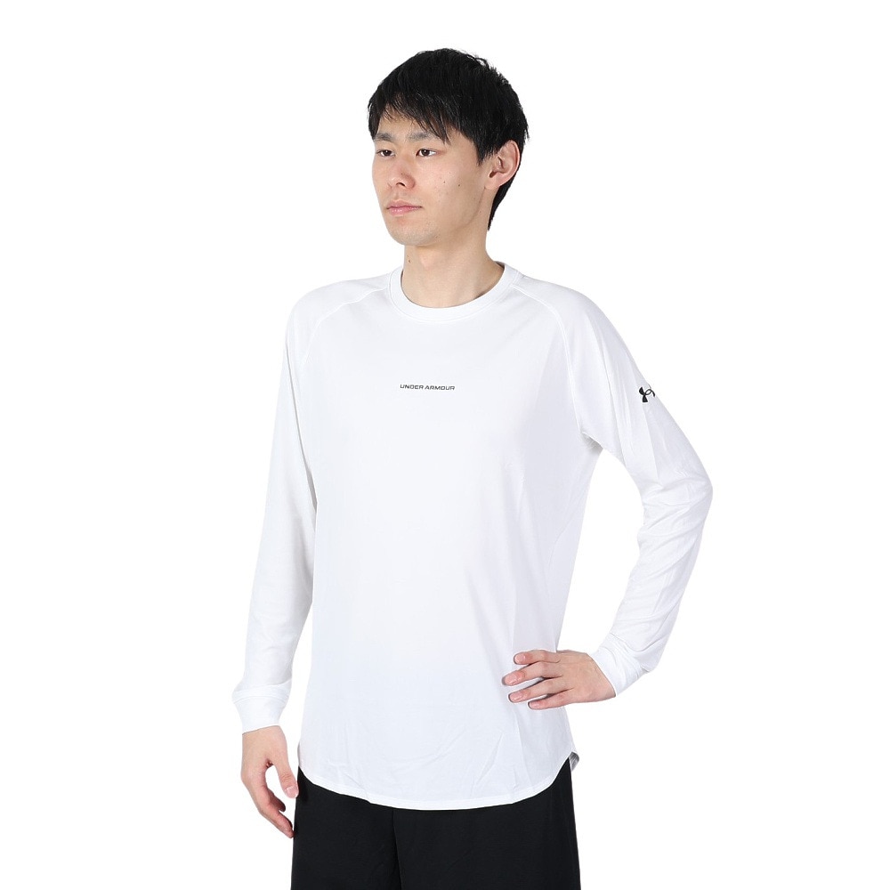 最前線の 公式 アンダーアーマー UNDER ARMOUR メンズ バスケットボール Tシャツ UA ロングショット ショートスリーブ 2.0 バスケ  半袖 1371938