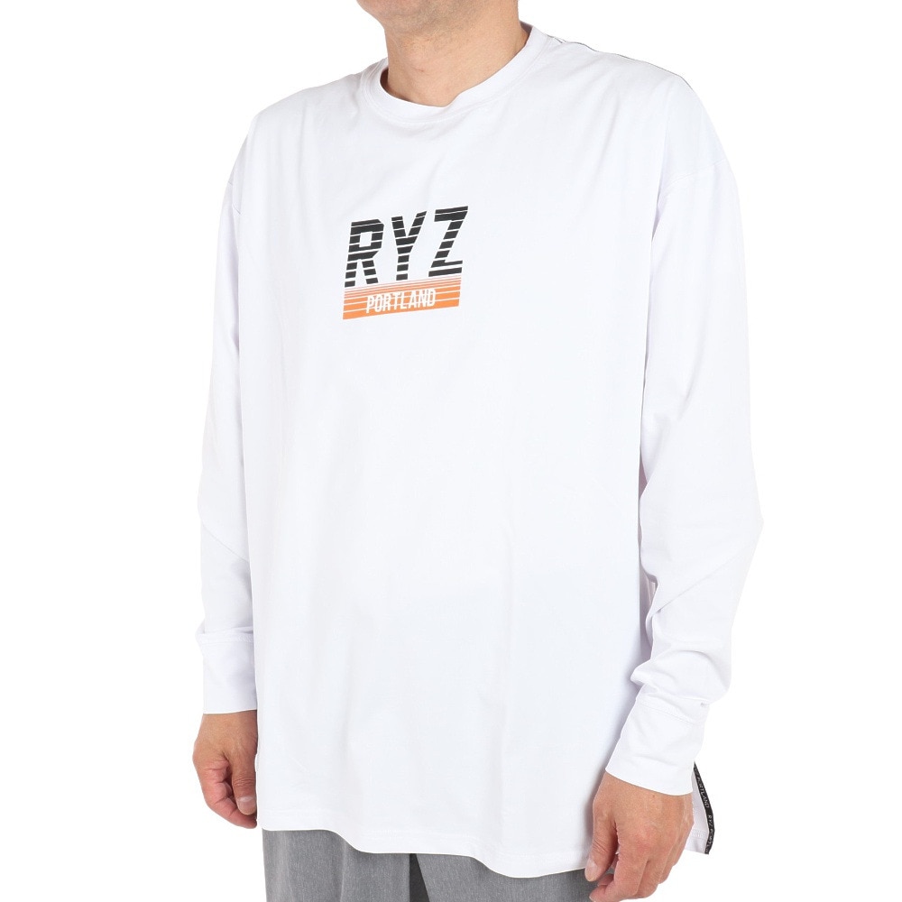 ライズ（RYZ）（メンズ）バスケットボールウェア ロンT N/08 長袖T