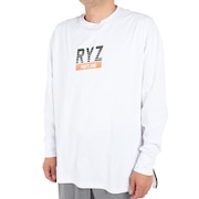 ライズ（RYZ）（メンズ）バスケットボールウェア ロンT N/08 長袖Tシャツ 751R1CD6607 WHT