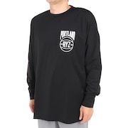 ライズ（RYZ）（メンズ）バスケットボールウェア ロンT B.T.PDX 長袖Tシャツ 751R1CD6610 BLK