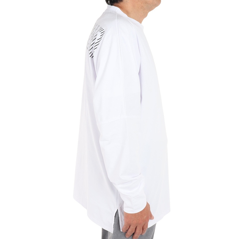 ライズ（RYZ）（メンズ）バスケットボールウェア ロンT B.T.PDX 長袖Tシャツ 751R1CD6610 WHT