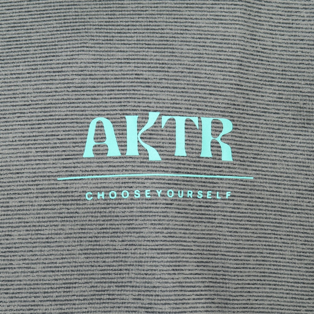 アクター（AKTR）（メンズ）バスケットボールウェア BREEZE ロゴ ロングスリーブシャツ 221-061005 GY