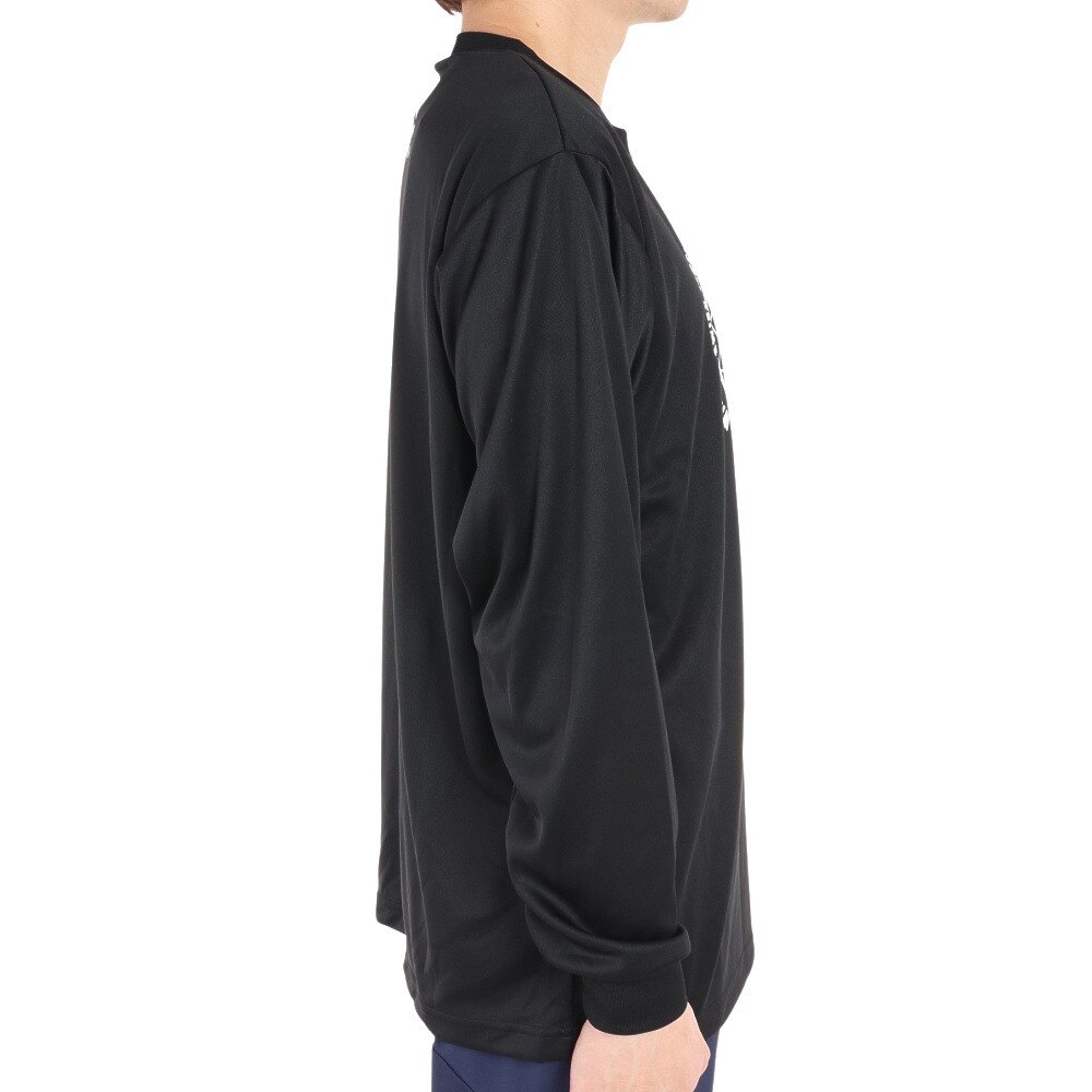 エックスティーエス（XTS）（メンズ）バスケットボールウェア ロンT ドライプラス長袖Ｔシャツ 751G1ES6622BLK