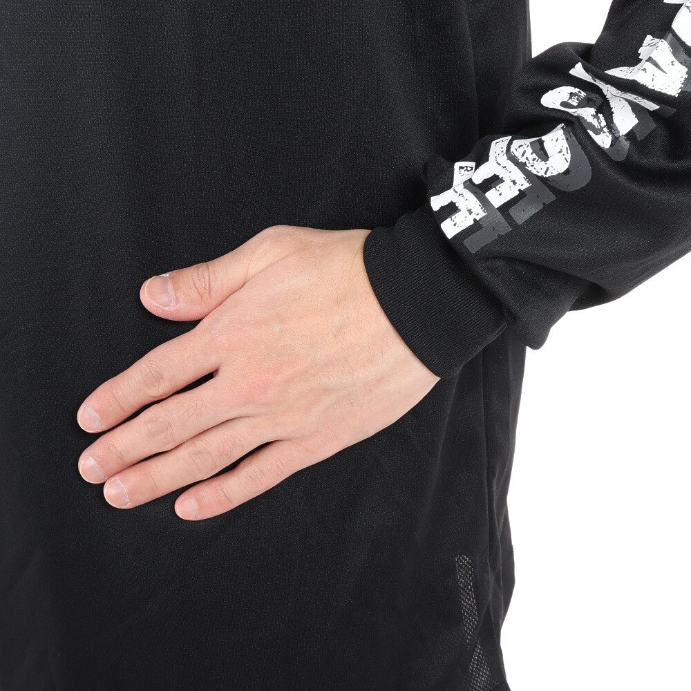 エックスティーエス（XTS）（メンズ）バスケットボールウェア ロンT ドライプラス長袖Ｔシャツ 751G1ES6622BLK