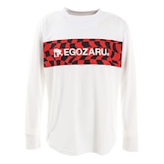 エゴザル（EGOZARU）（メンズ）バスケットボールウェア ロンT チェッカード スウィッチ ロングTシャツ EZLT-F2103-025