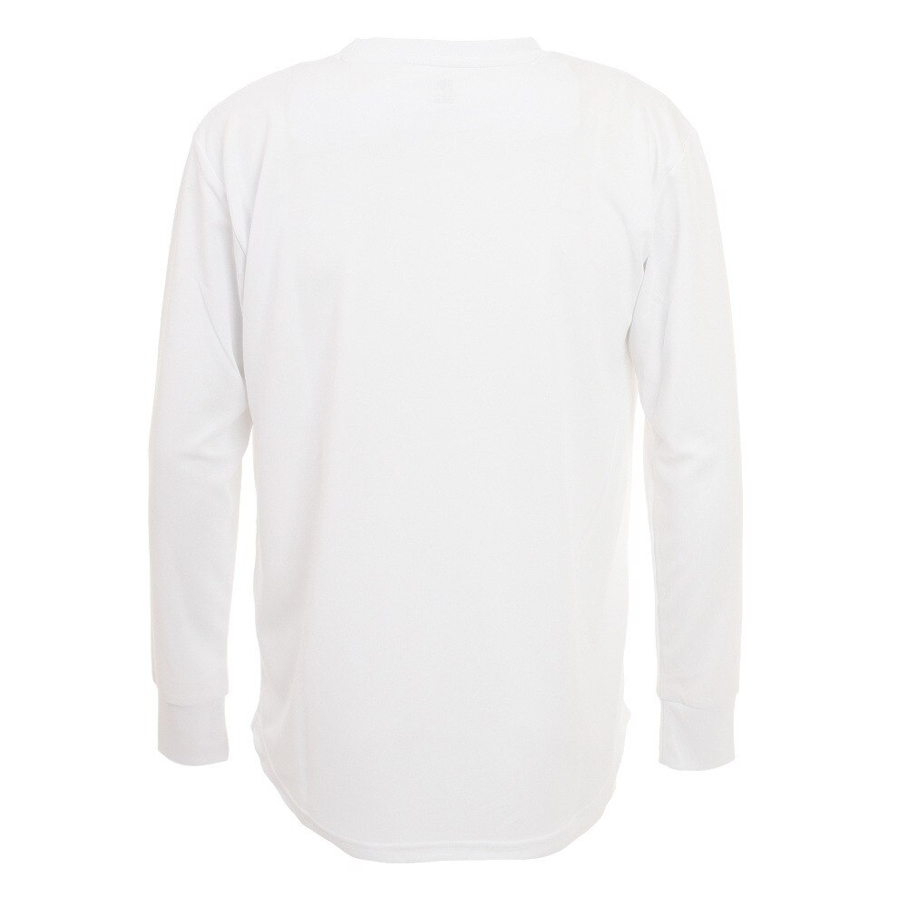 エゴザル｜バスケットボールウェア ロンT P.D.C. ロゴ 長袖Tシャツ WHITE EZLT-F2120-025 -  スポーツ用品はスーパースポーツゼビオ