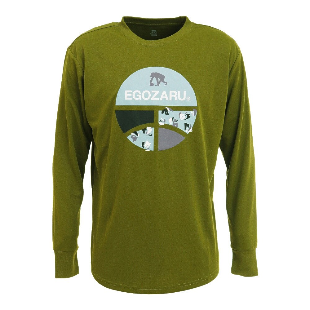 エゴザル（EGOZARU）（メンズ）バスケットボールウェア ロンT フロート サークル ロングTシャツ EZLT-F2129-179★★★