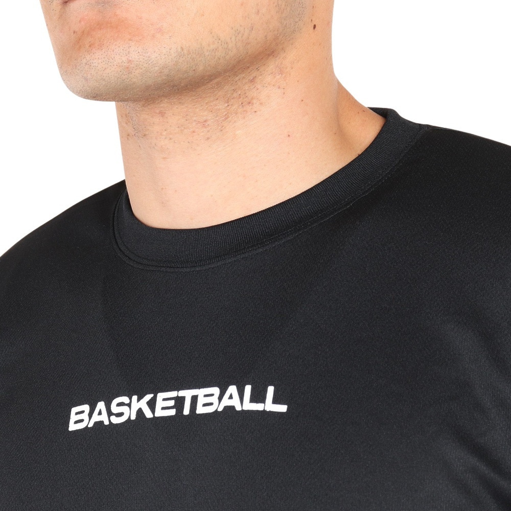 エックスティーエス（XTS）（メンズ）バスケットボールウェア ロンT ドライプラス長袖Ｔシャツ 751G1ES6624BLK