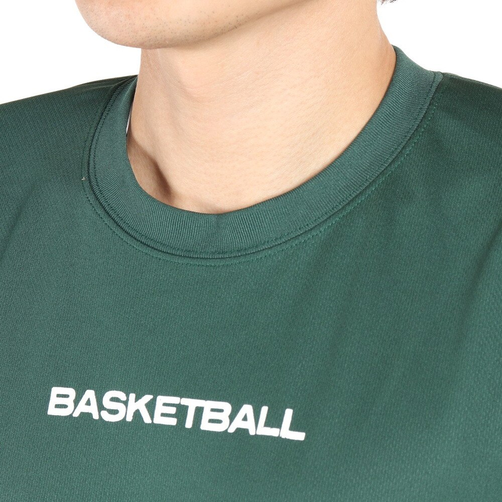 エックスティーエス（XTS）（メンズ）バスケットボールウェア ロンT　Nothing　but　hoops 長袖Tシャツ 751G1ES6624GRN