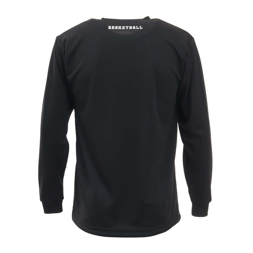 エックスティーエス（XTS）（メンズ）バスケットボールウェア ロンT ドライプラス 長袖Tシャツ 751G1ES6625BLK