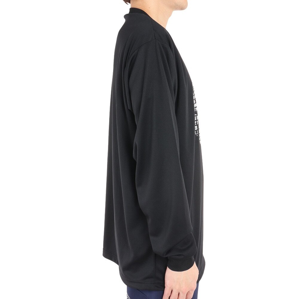 エックスティーエス（XTS）（メンズ）バスケットボールウェア ロンT ドライプラス 長袖Tシャツ 751G1ES6625BLK