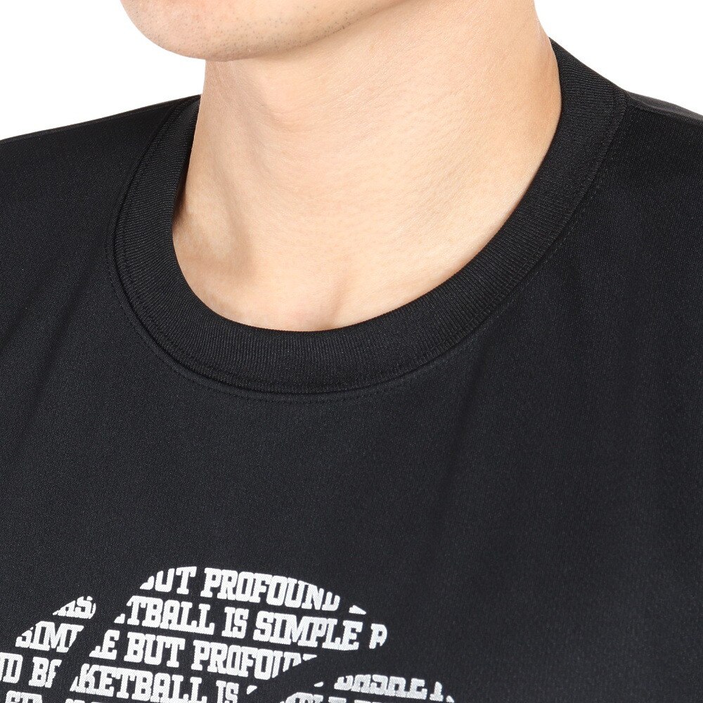 エックスティーエス（XTS）（メンズ）バスケットボールウェア ロンT ドライプラス 長袖Tシャツ 751G1ES6625BLK