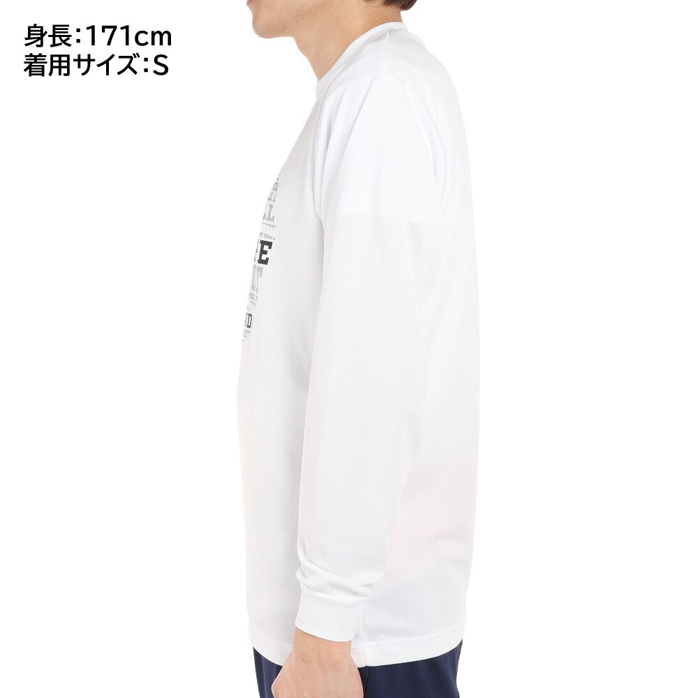 エックスティーエス（XTS）（メンズ）バスケットボールウェア ロンT ドライプラス 長袖Tシャツ 751G1ES6625WHT