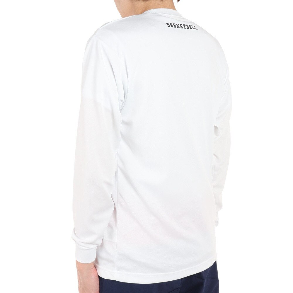 エックスティーエス（XTS）（メンズ）バスケットボールウェア ロンT ドライプラス 長袖Tシャツ 751G1ES6625WHT