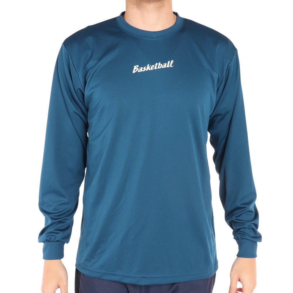 エックスティーエス（XTS）（メンズ）バスケットボールウェア ロンT ドライプラス長袖Tシャツ 751G1ES6626BLU★★★