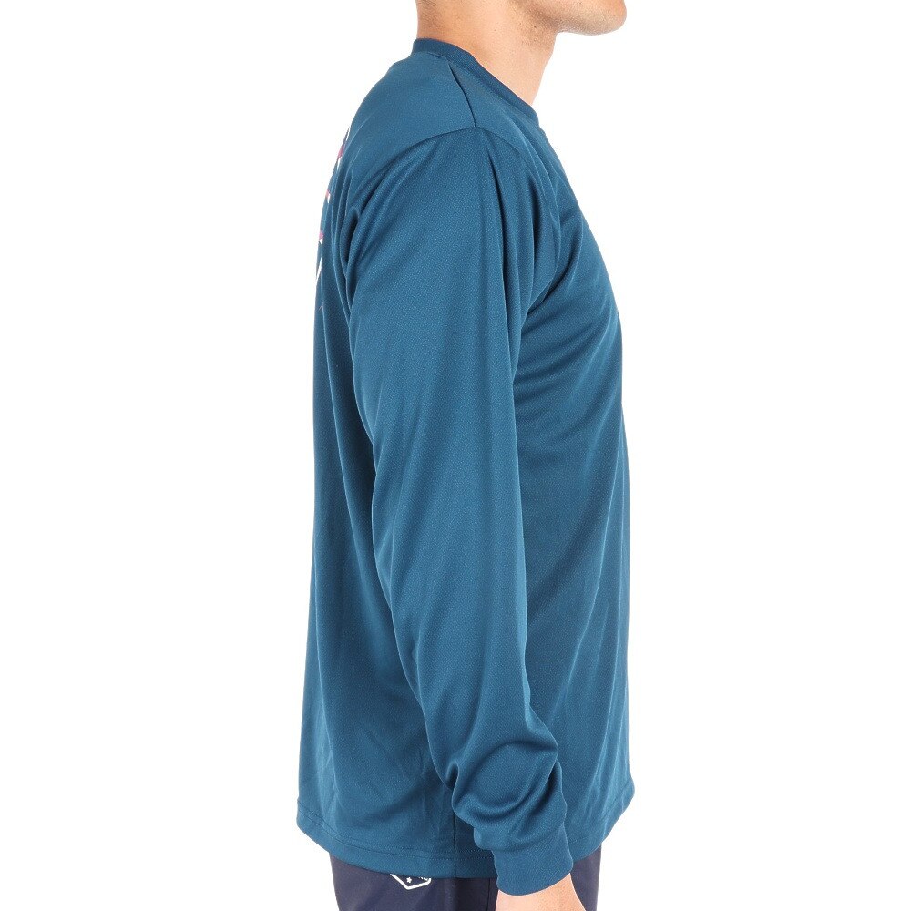 エックスティーエス（XTS）（メンズ）バスケットボールウェア ロンT ドライプラス長袖Tシャツ 751G1ES6626BLU★★★