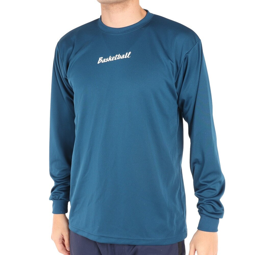エックスティーエス（XTS）（メンズ）バスケットボールウェア ロンT ドライプラス長袖Tシャツ 751G1ES6626BLU★★★