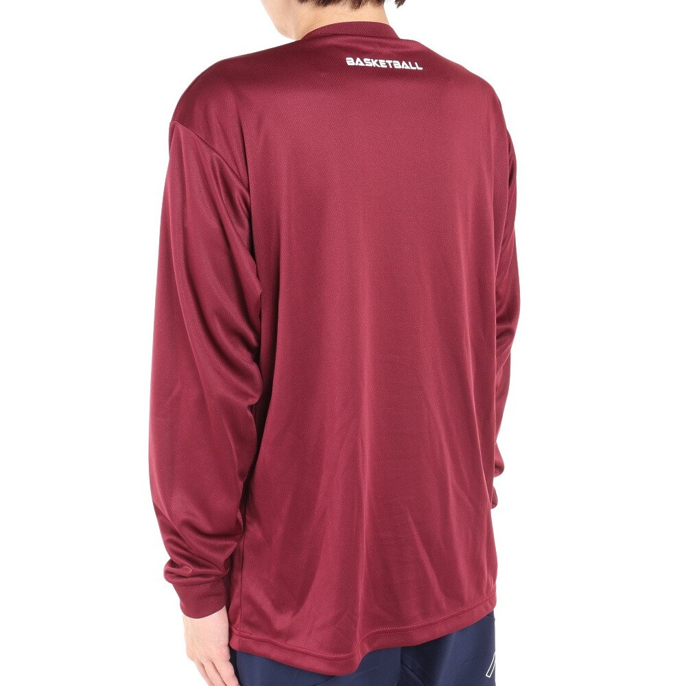エックスティーエス（XTS）（メンズ）バスケットボールウェア ロンT ドライプラス長袖Ｔシャツ 751G1ES6627WIN★★★