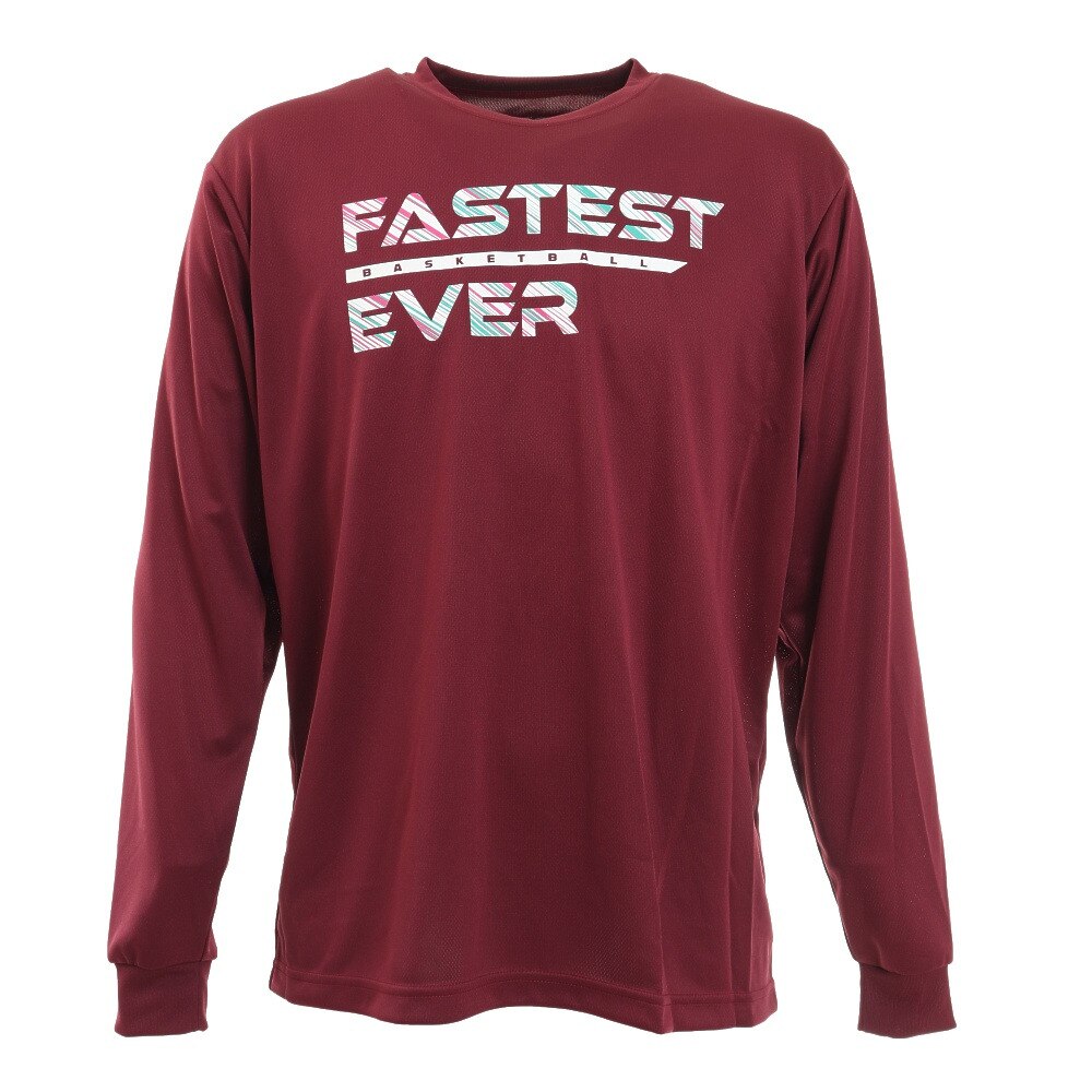 エックスティーエス（XTS）（メンズ）バスケットボールウェア ロンT ドライプラス長袖Ｔシャツ 751G1ES6627WIN★★★