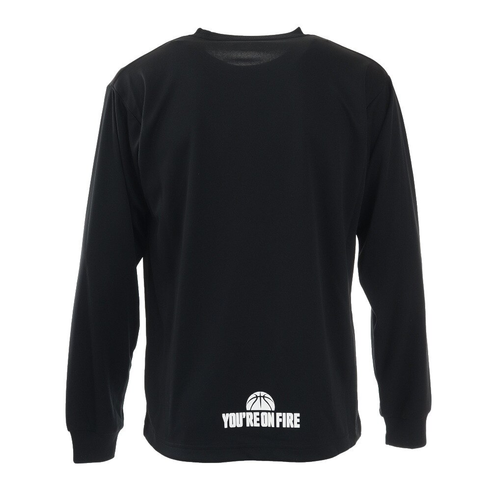 エックスティーエス（XTS）（メンズ）バスケットボールウェア ロンT ドライプラス 長袖Ｔシャツ 751G1CD6615 BLK 速乾