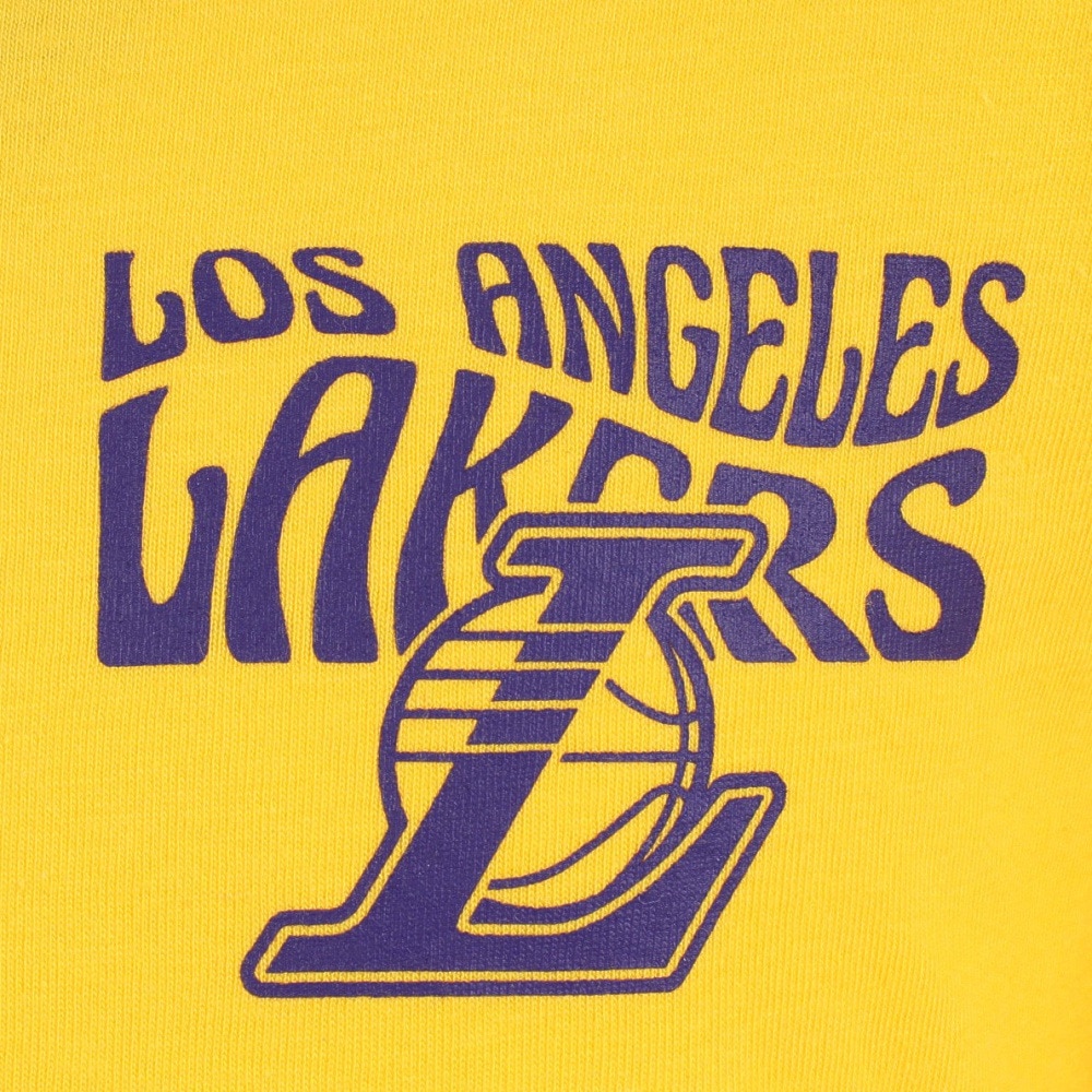 エヌビーエー（NBA）（キッズ）バスケットボールウェア ロンT レイカーズ長袖Tシャツ PK2B3BCW2B04 LAKERS