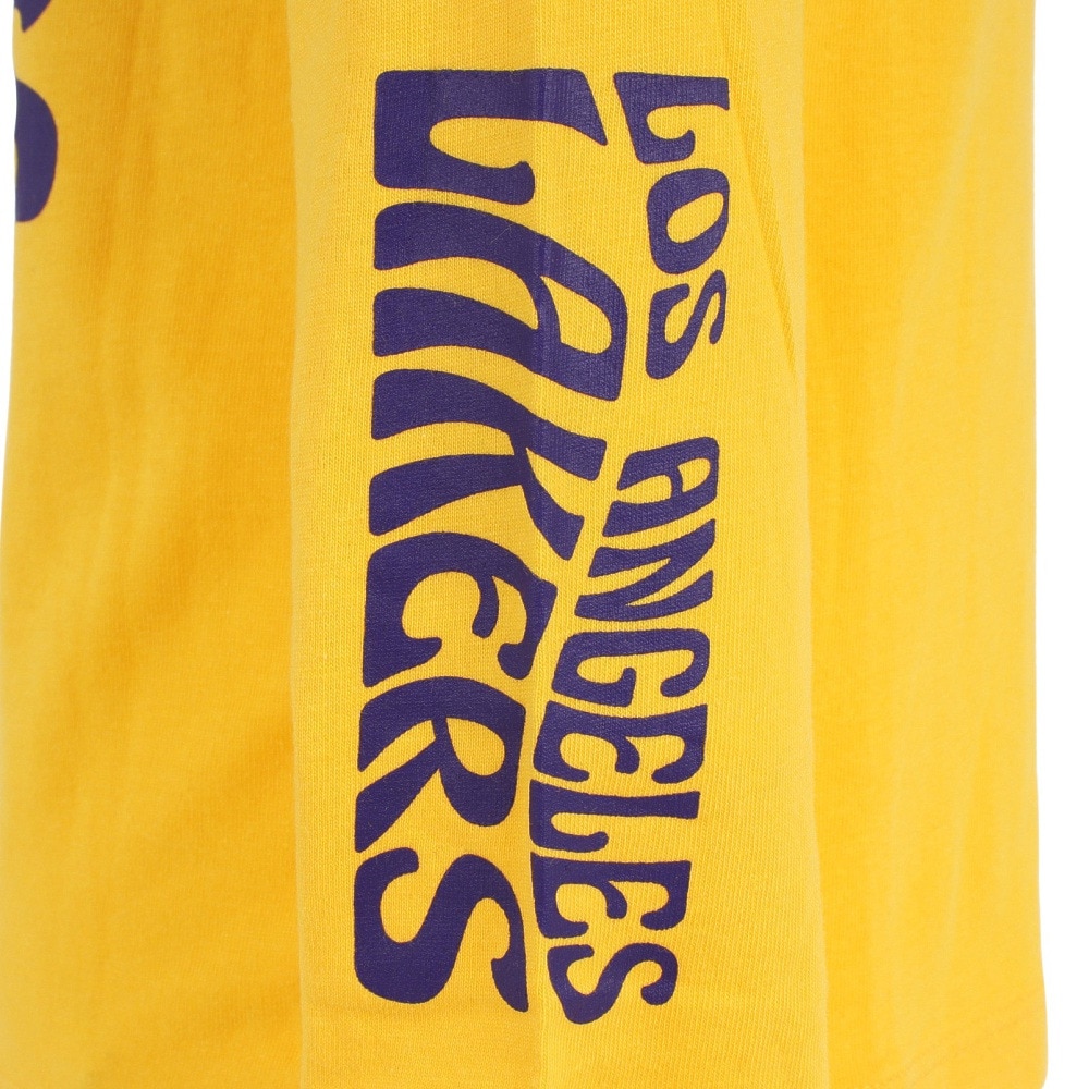 エヌビーエー（NBA）（キッズ）バスケットボールウェア ロンT レイカーズ長袖Tシャツ PK2B3BCW2B04 LAKERS