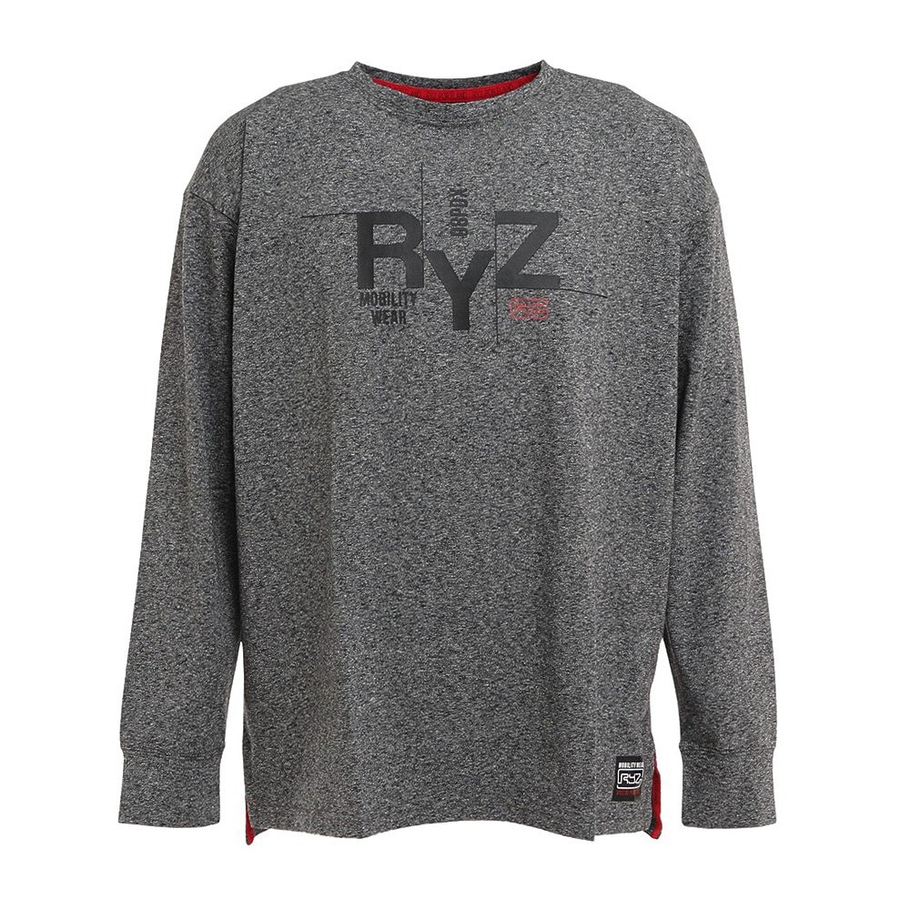 ライズ（RYZ）（メンズ）PDX 長袖Tシャツ 751R9CD6615 GRY