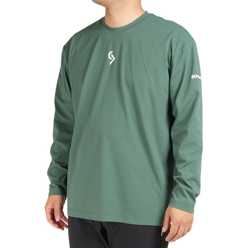 ミズノ（MIZUNO）（メンズ）バスケットボールウェア ロンT SUPER STAR 長袖Tシャツ 32JAS22133