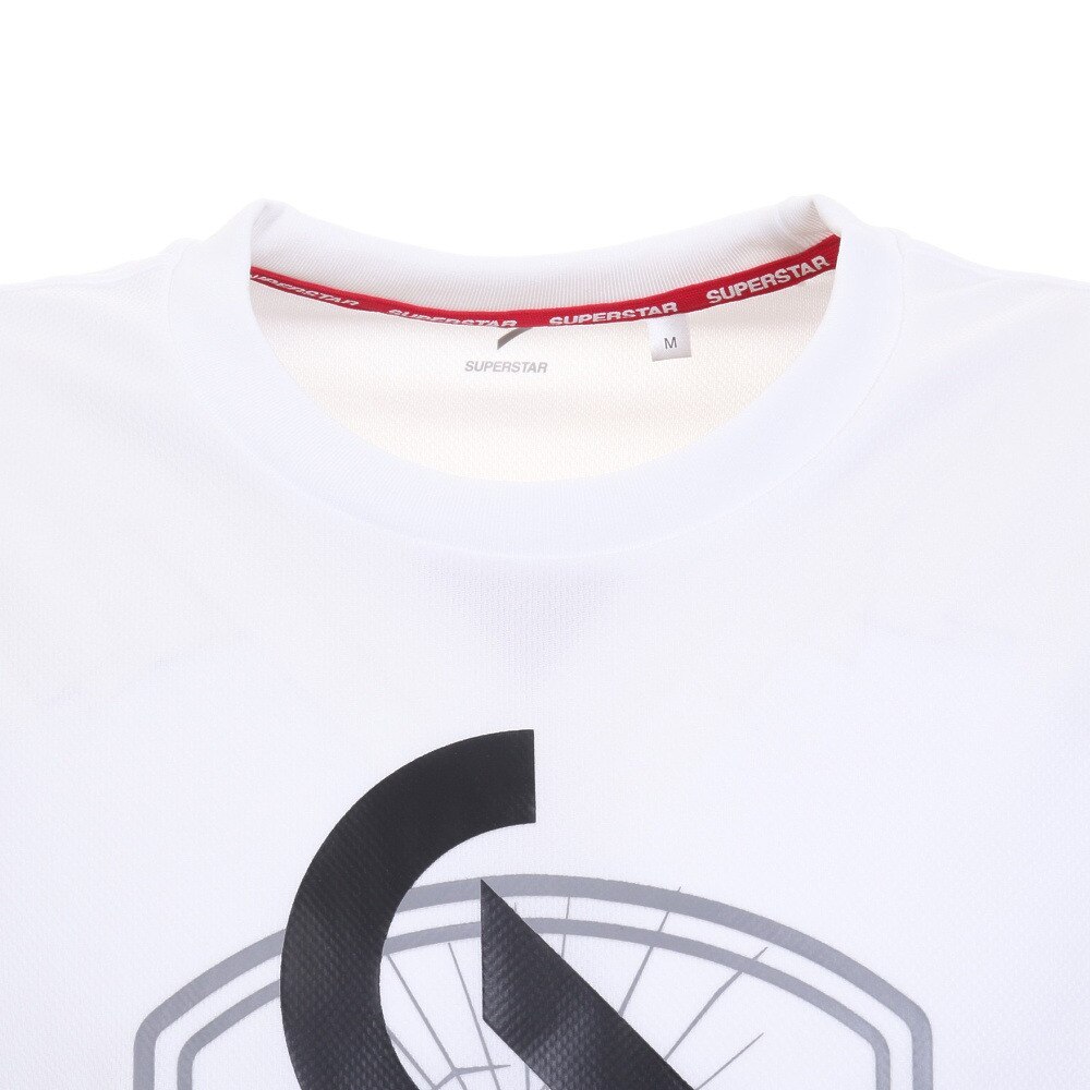 ミズノ（MIZUNO）（メンズ）バスケットボールウェア ロンT SUPER STAR 長袖Tシャツ 32JAS22301