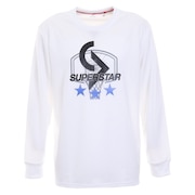 ミズノ（MIZUNO）（メンズ）バスケットボールウェア ロンT SUPER STAR 長袖Tシャツ 32JAS22301