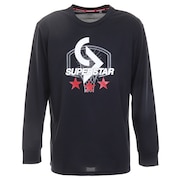 ミズノ（MIZUNO）（メンズ）バスケットボールウェア ロンT SUPER STAR 長袖Tシャツ 32JAS22309