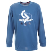 ミズノ（MIZUNO）（メンズ）バスケットボールウェア ロンT SUPER STAR 長袖Tシャツ 32JAS22323