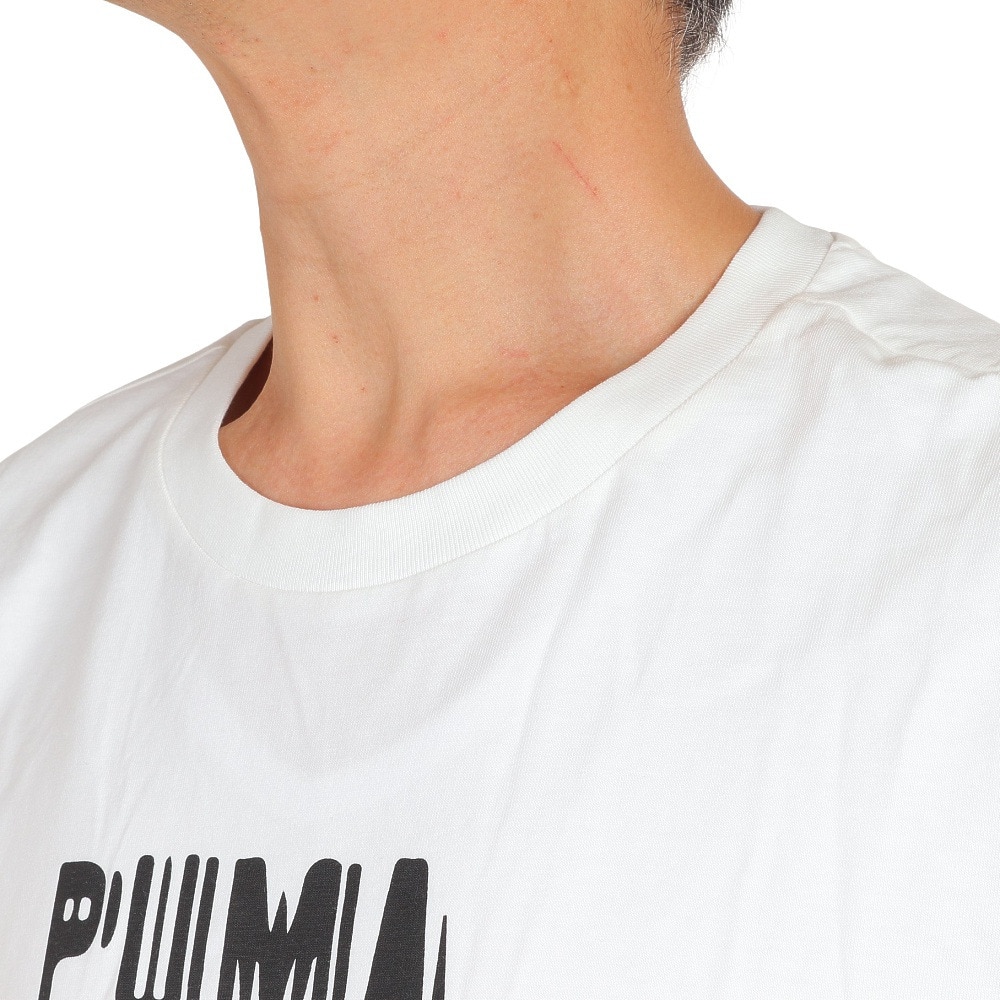 プーマ（PUMA）（メンズ、レディース）バスケットボールウェア ロンT タイムアウト ロングスリーブTシャツ 53236002