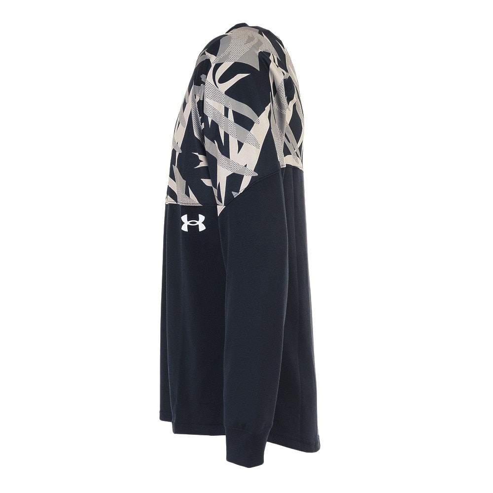 アンダーアーマー（UNDER ARMOUR）（メンズ）バスケットボールウェア ロンT テック ロングスリーブ Tシャツ 1375341 001