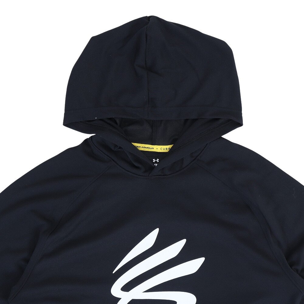 アンダーアーマー｜バスケットボールウェア ロンT カリー テック ロングスリーブ フーディーTシャツ 1375343 001 -  アウトドア・キャンプ用品はエルブレス