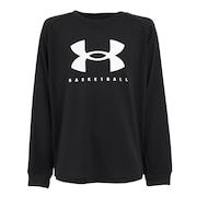(キッズ)バスケットボールウェア ロンT テック ロングスリーブTシャツ 1375353 001 速乾