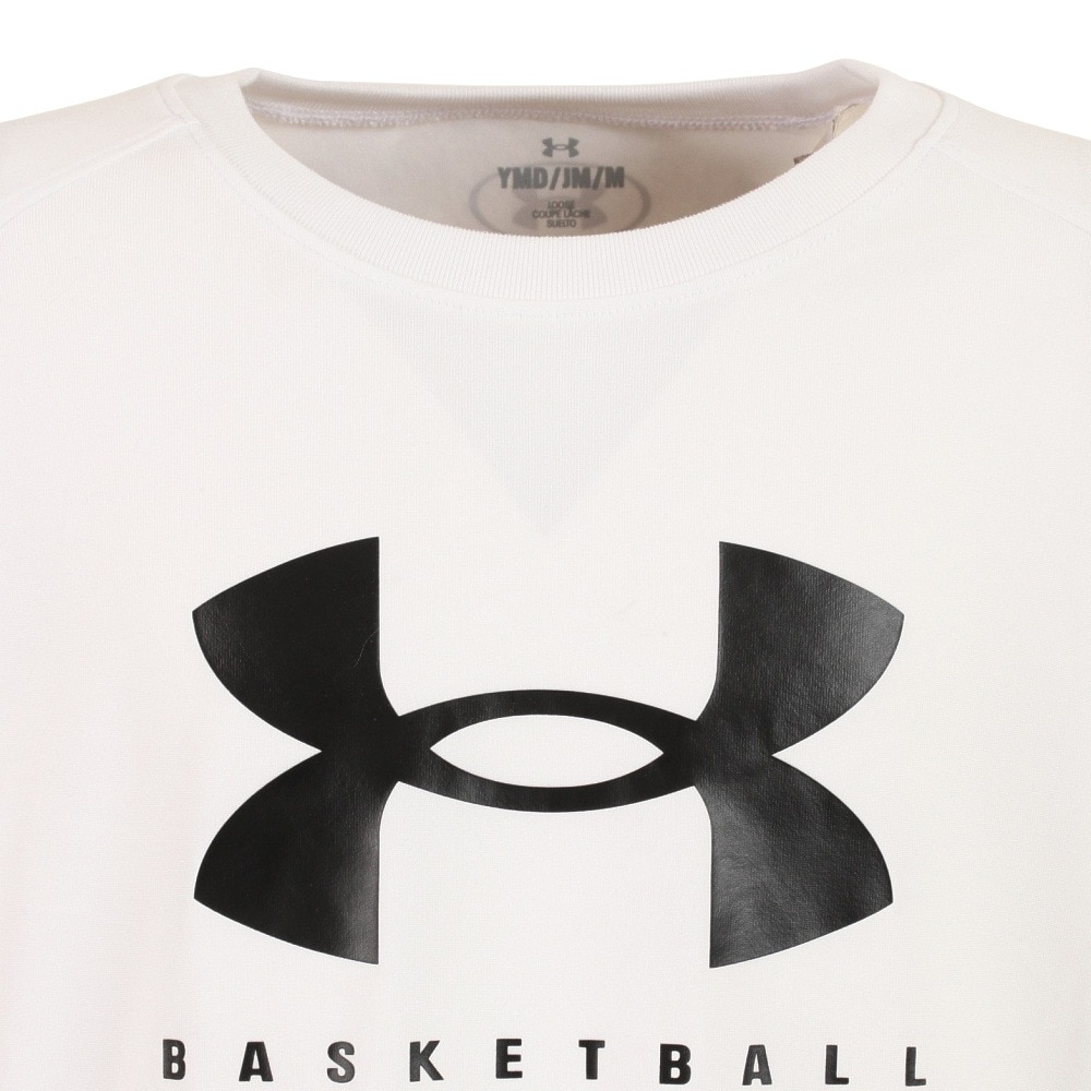 アンダーアーマー（UNDER ARMOUR）（キッズ）バスケットボールウェア ロンT テック ロングスリーブTシャツ 1375353 100