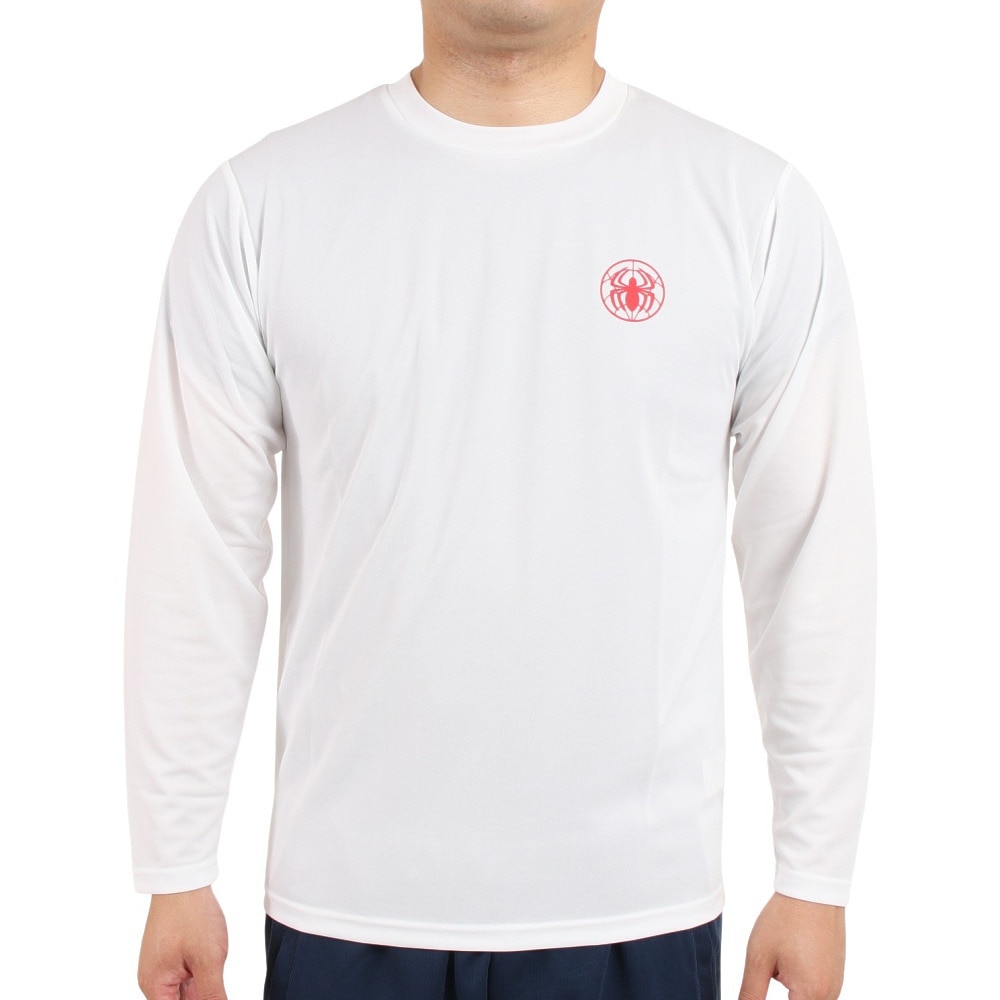 マーベル（MARVEL）（メンズ）スパイダーマン ロング UVカット 長袖Tシャツ DS0223003 冷感 速乾