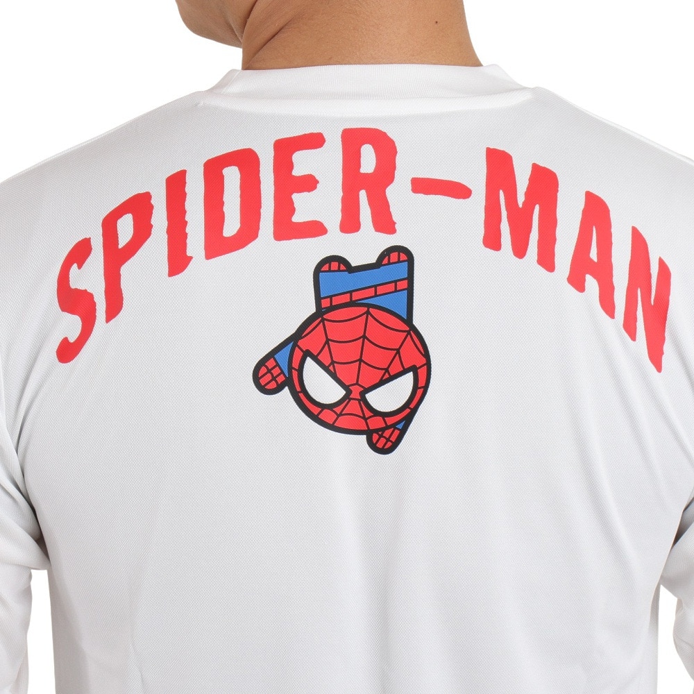 マーベル（MARVEL）（メンズ）スパイダーマン ロング UVカット 長袖Tシャツ DS0223003 冷感 速乾