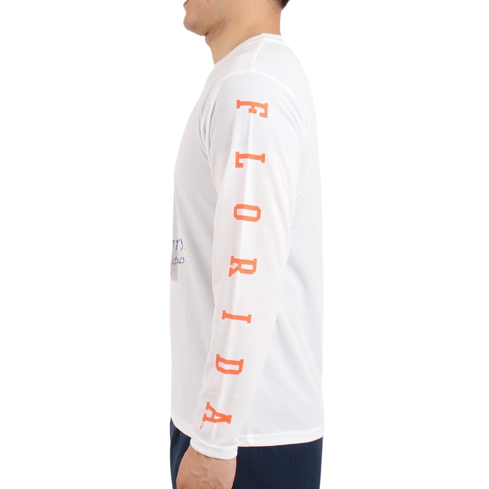 カレッジ（College）（メンズ）バスケットボールウェア UVカット 長袖プラクティスシャツ FLR CL8223001 冷感 速乾