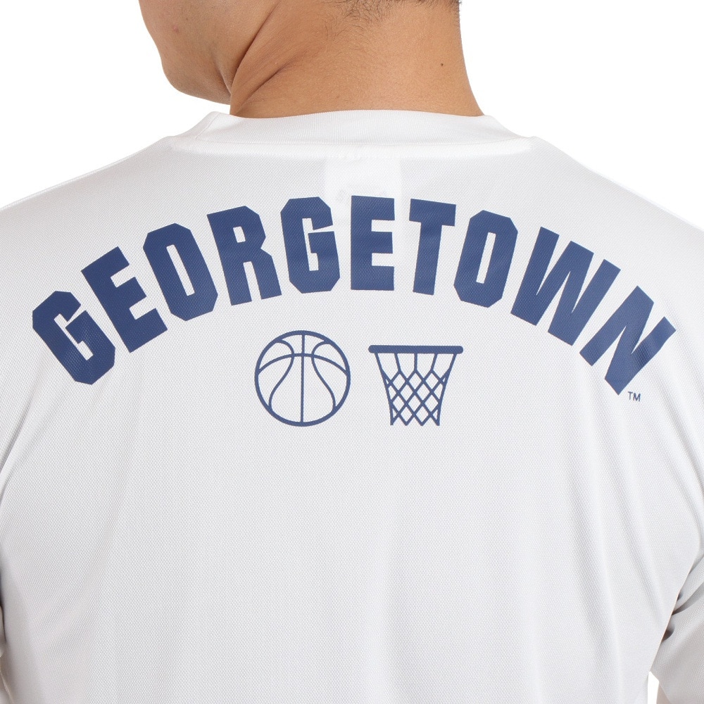 カレッジ（College）（メンズ）バスケットボールウェア UVカット 長袖プラクティスシャツ GGT CL8223003 冷感 速乾